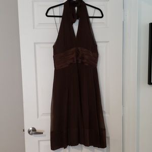 Brown dress